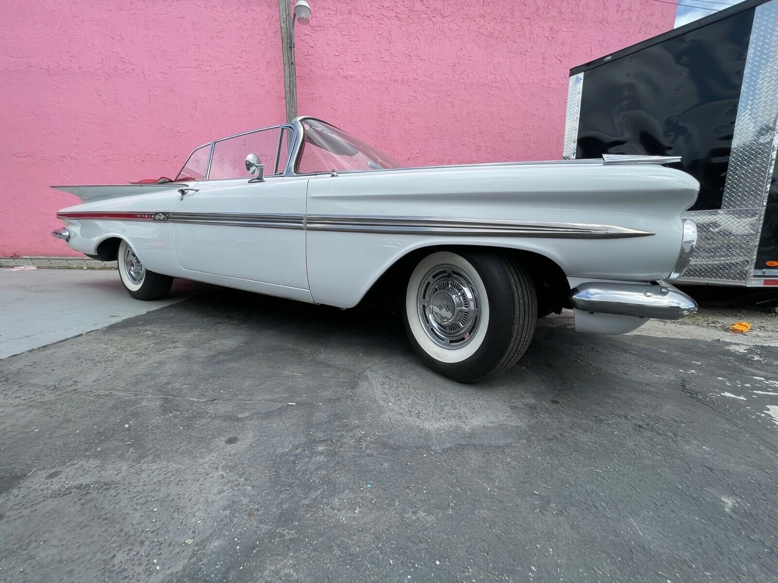 1959 Chevrolet Impala Convertible with V8 Swap