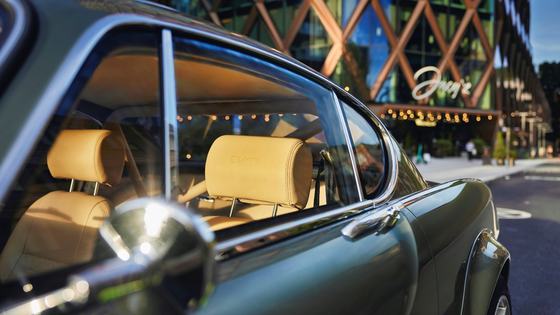 Turbocharged Cyan GT Volvo P1800 Restomod