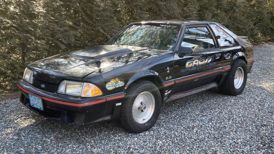 1988 Ford Mustang GT Drag Racer by The Great Carma Foundation