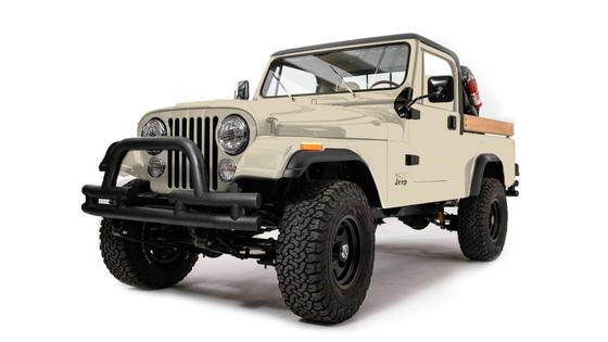 Restomodded Jeep CJ-8 Scrambler by Ball and Buck