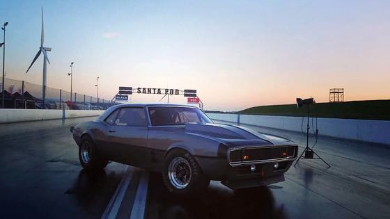 2000hp Twin-Turbo 1968 Chevy Camaro Drag Car