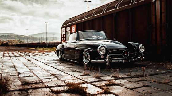 1958 Mercedes 190SL by Edelweiss Customs