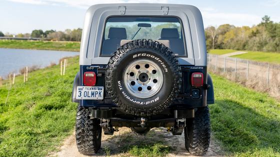Modified 1985 Jeep CJ-7 with Rubicon Lift