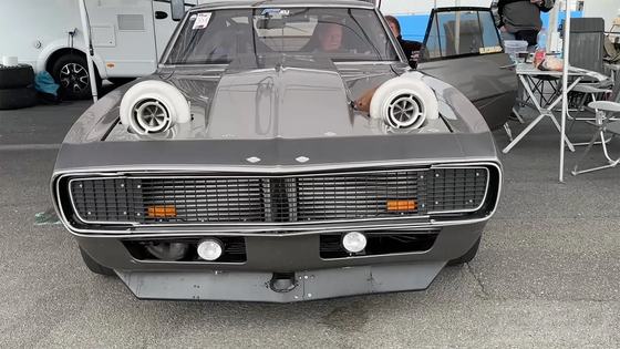2000hp Twin-Turbo 1968 Chevy Camaro Drag Car