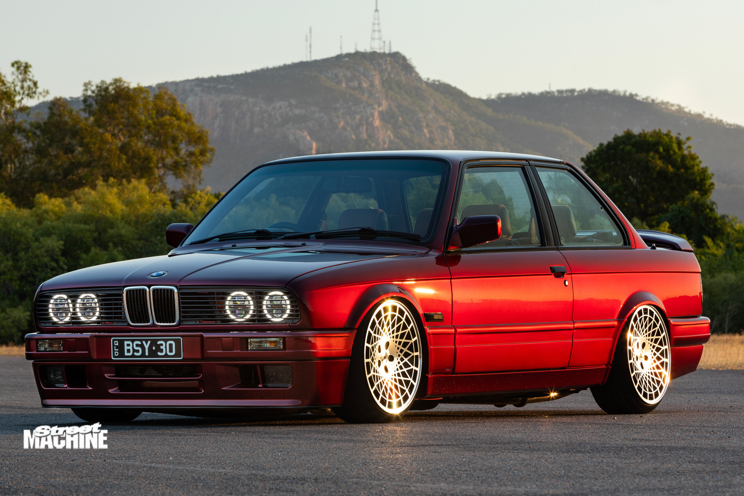 V8-Swapped BMW E30 by Lincoln Stevens