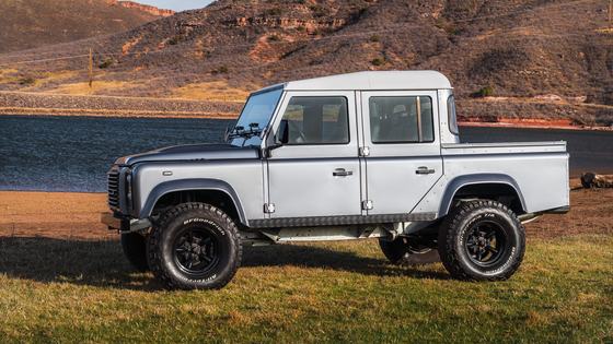 1987 Land Rover Defender 110 2.8L Turbodiesel by Roadside Werx