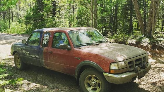 Double-Headed Ford Ranger Pickup for Detroit Gambler 500