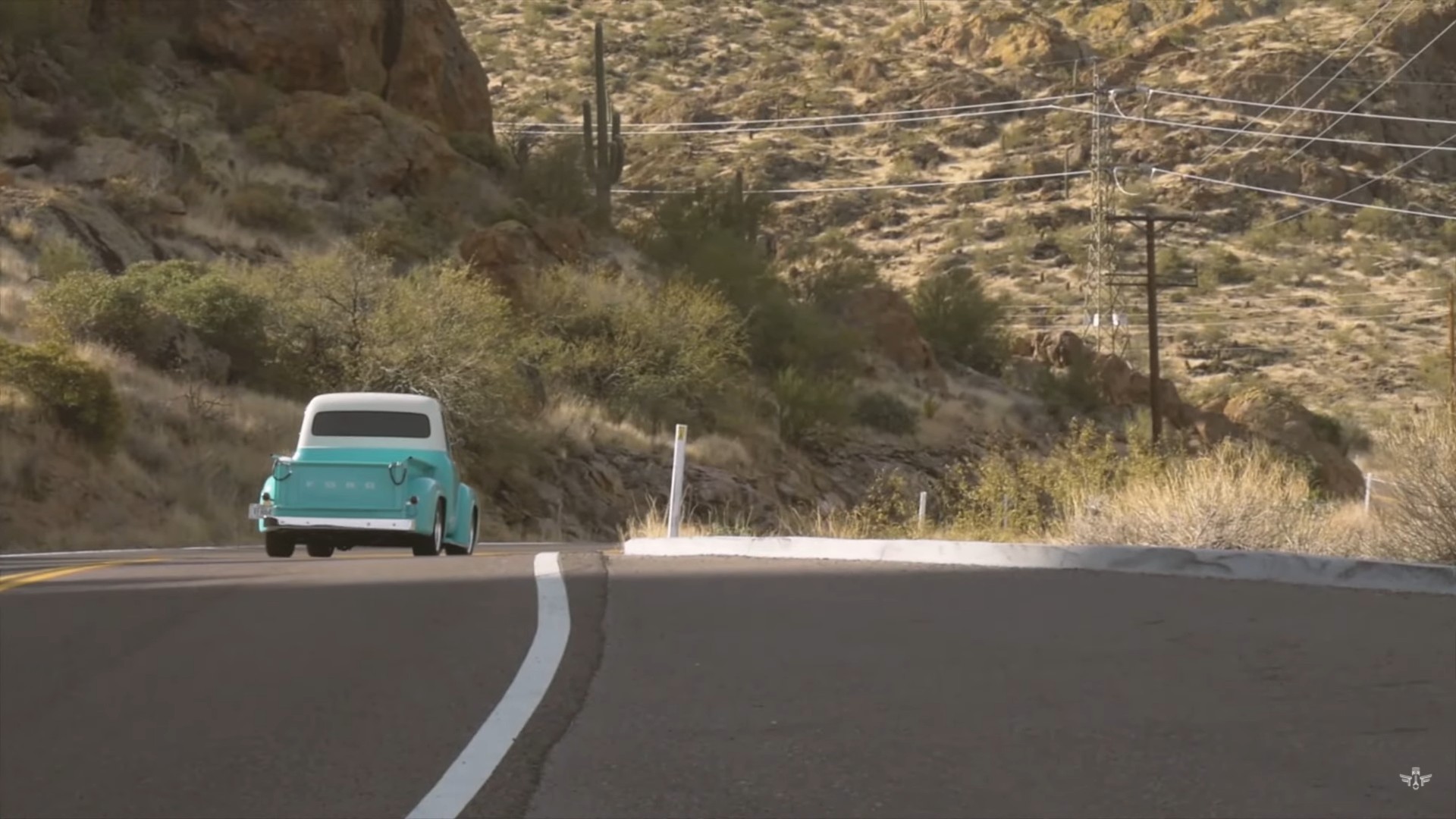 Coyote-Swapped 1955 Ford F-100 by Fat Fender Garage