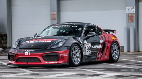 3.8L Flat-Six Porsche Cayman GT4 Clubsport Race Car
