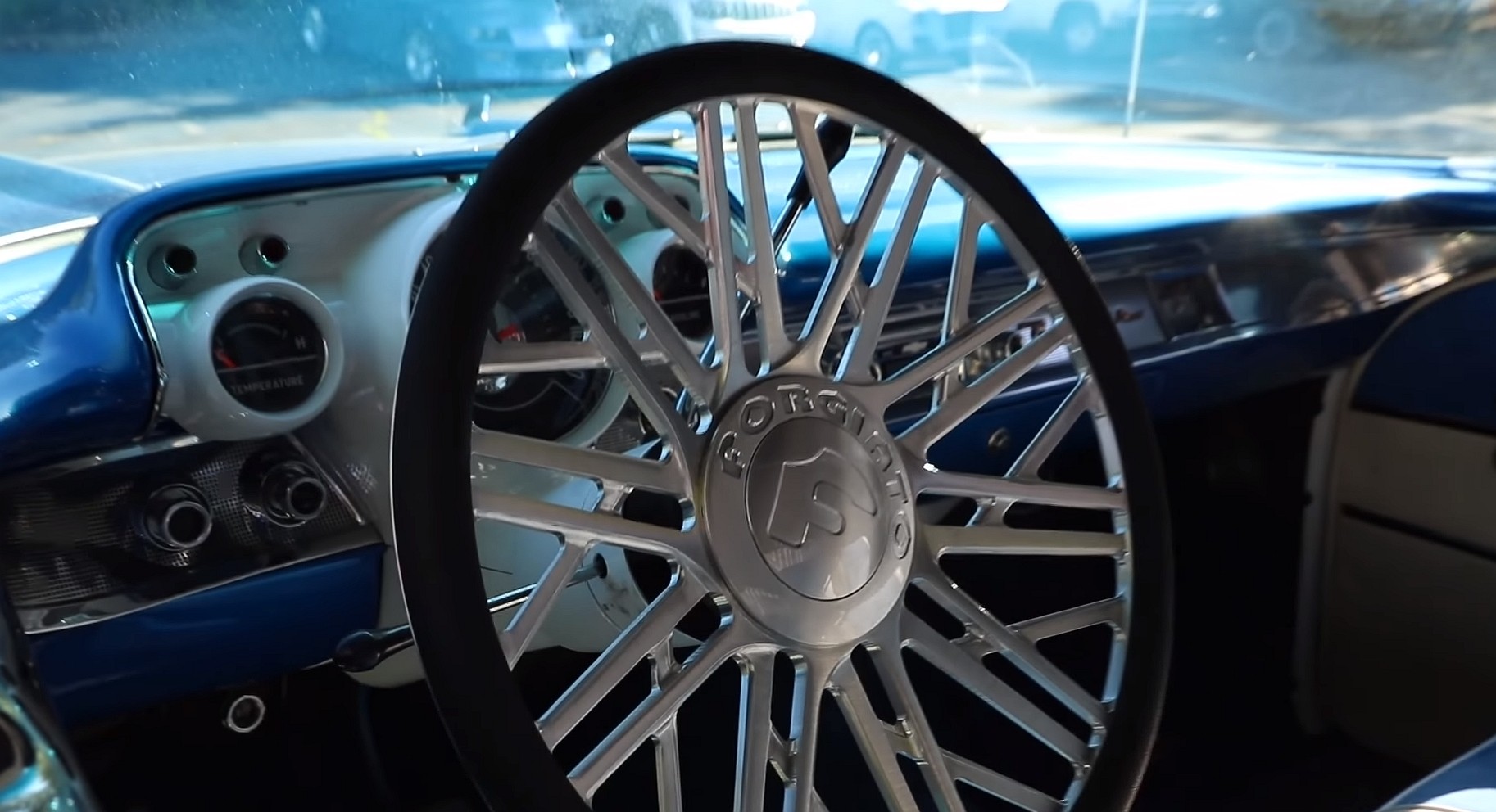 1957 Chevrolet Bel Air Convertible on 24-Inch Forgiato Wheels
