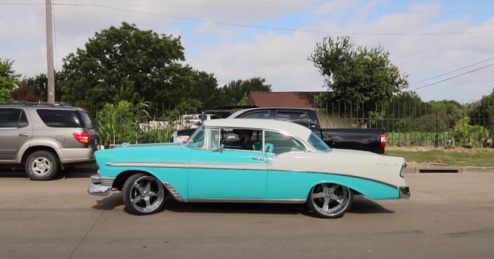 Supercharged LS-Swapped 1956 Chevrolet Bel Air