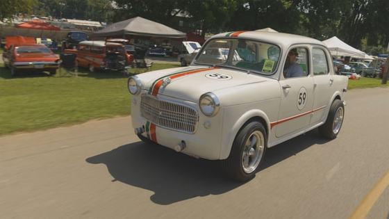 Turbocharged Ford-Powered 1959 Fiat 1100D