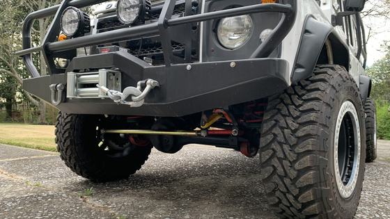 3.5L V8 Powered 1979 Land Rover 109 Series III