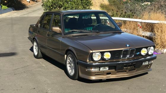 1985 BMW Hartge H5S with Hartge 3.5-liter Inline-Six
