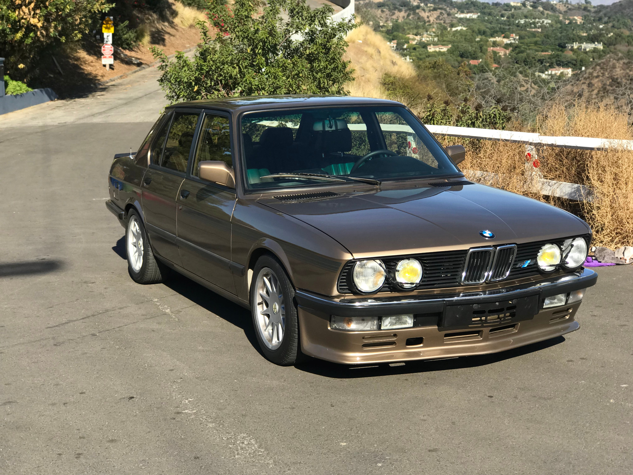1985 BMW Hartge H5S with Hartge 3.5-liter Inline-Six