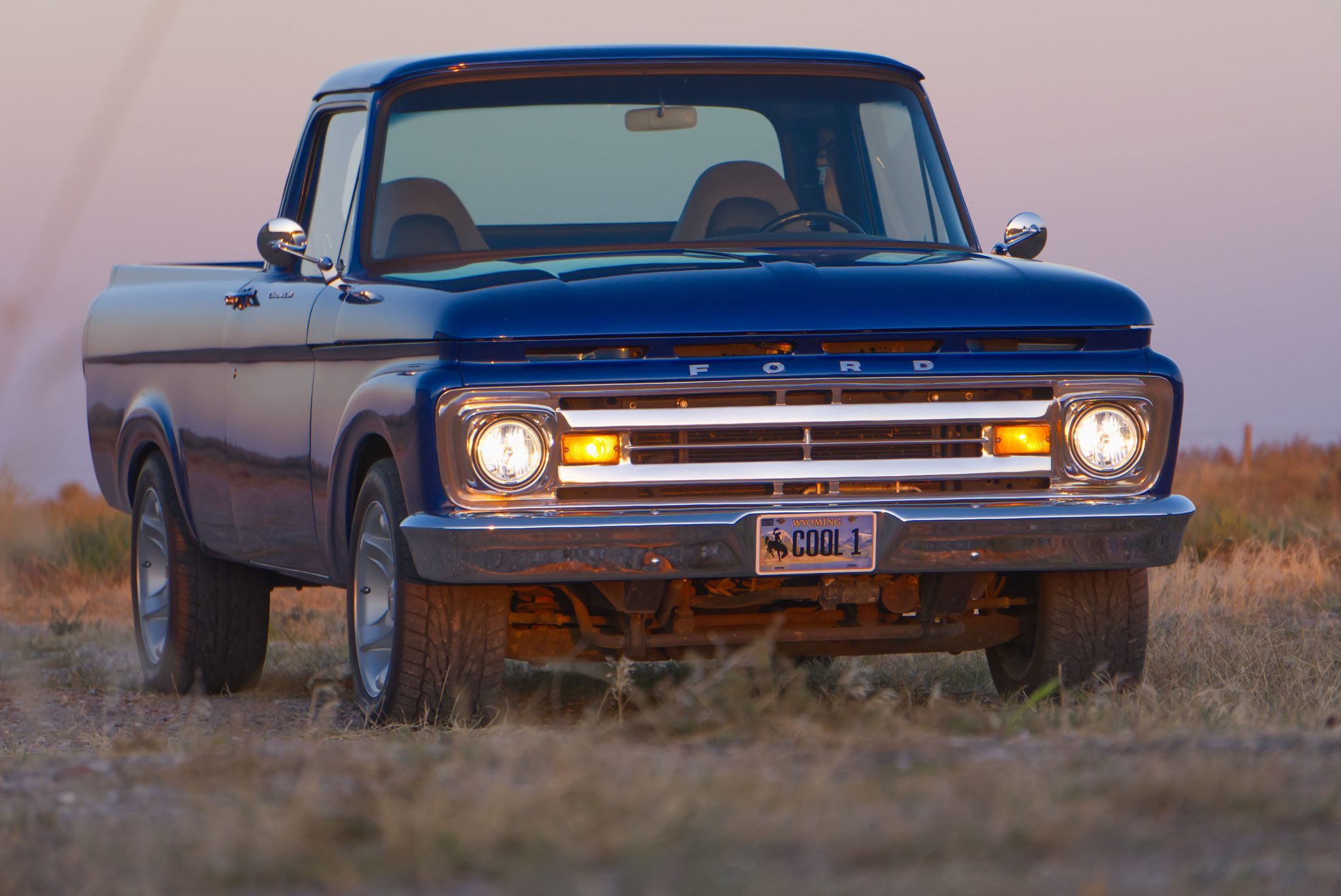 Restomod Ford F-150 SVT Lightning with 1962 F-100 Body