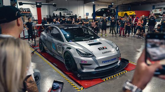 Tesla Model 3 Pikes Peak by Evasive Motorsports