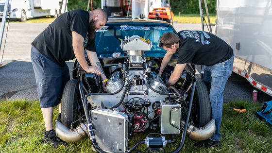 588ci Big-Block Fox Body Mustang with Nitrous Breaks 4.40 Barrier